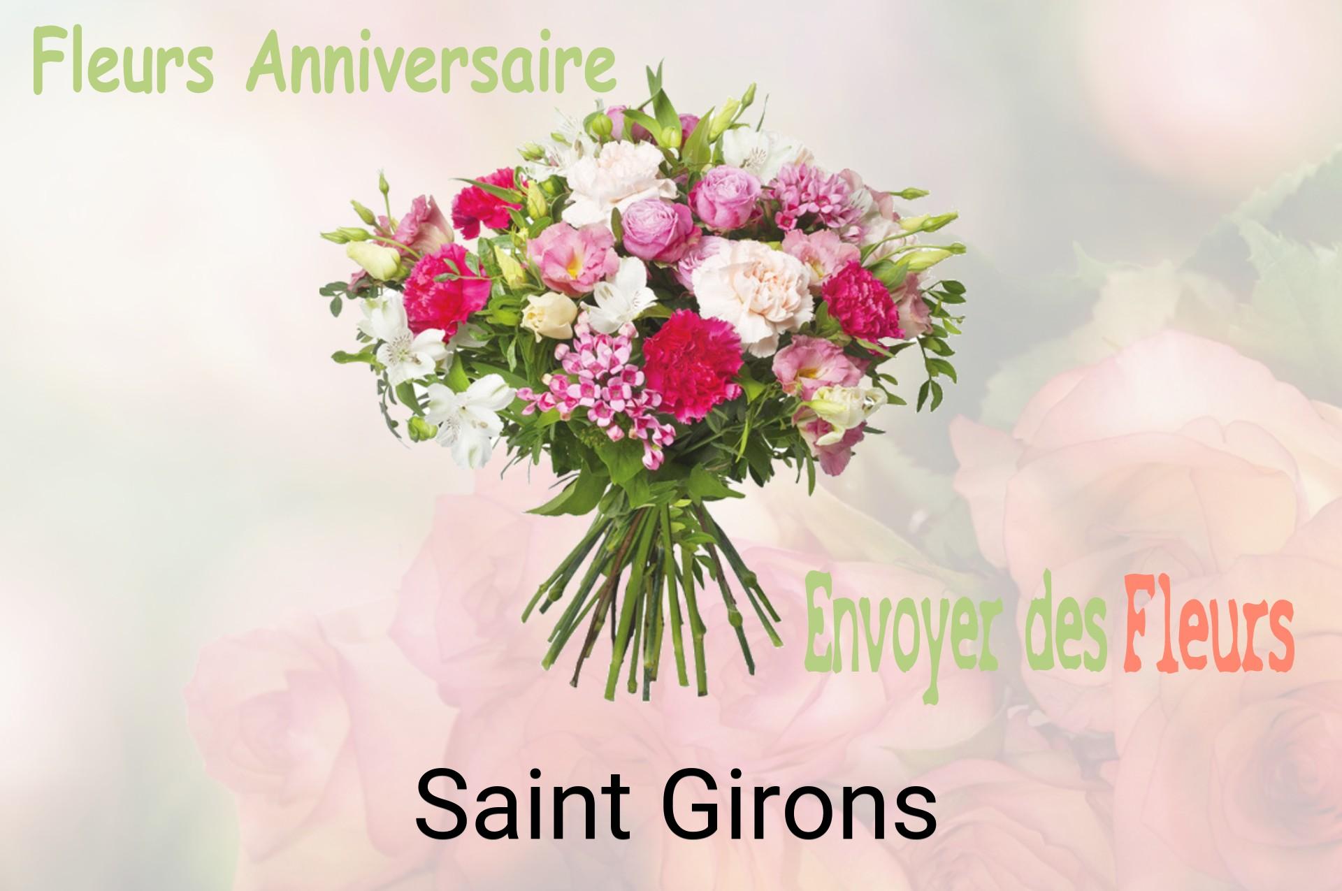 Bouquet de fleurs d’anniversaire livré à Saint-Girons